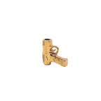 Vaas - Püstol - Kuldne - 12x5x12cm