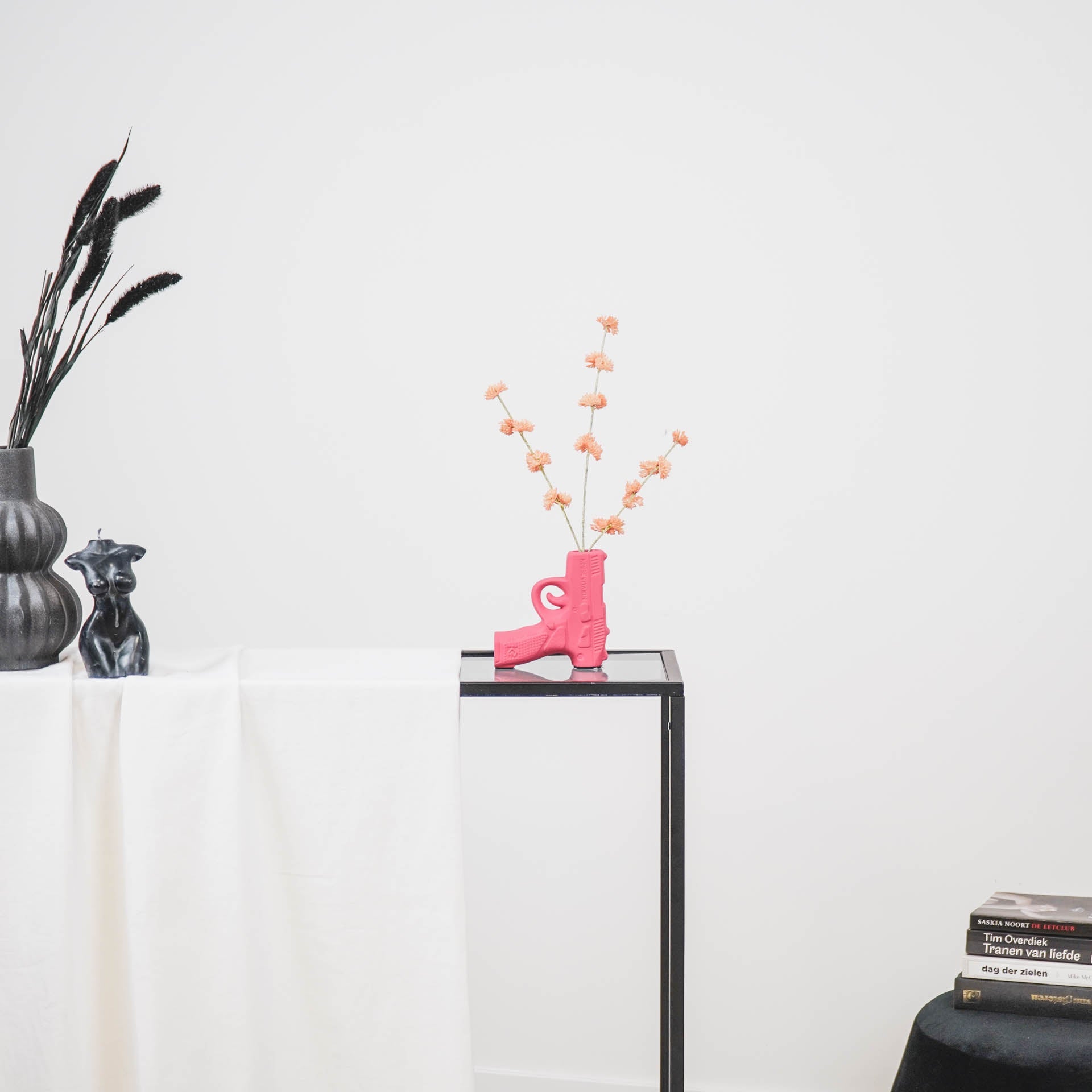 Püstol - Neoonroosa - 12x5x12cm