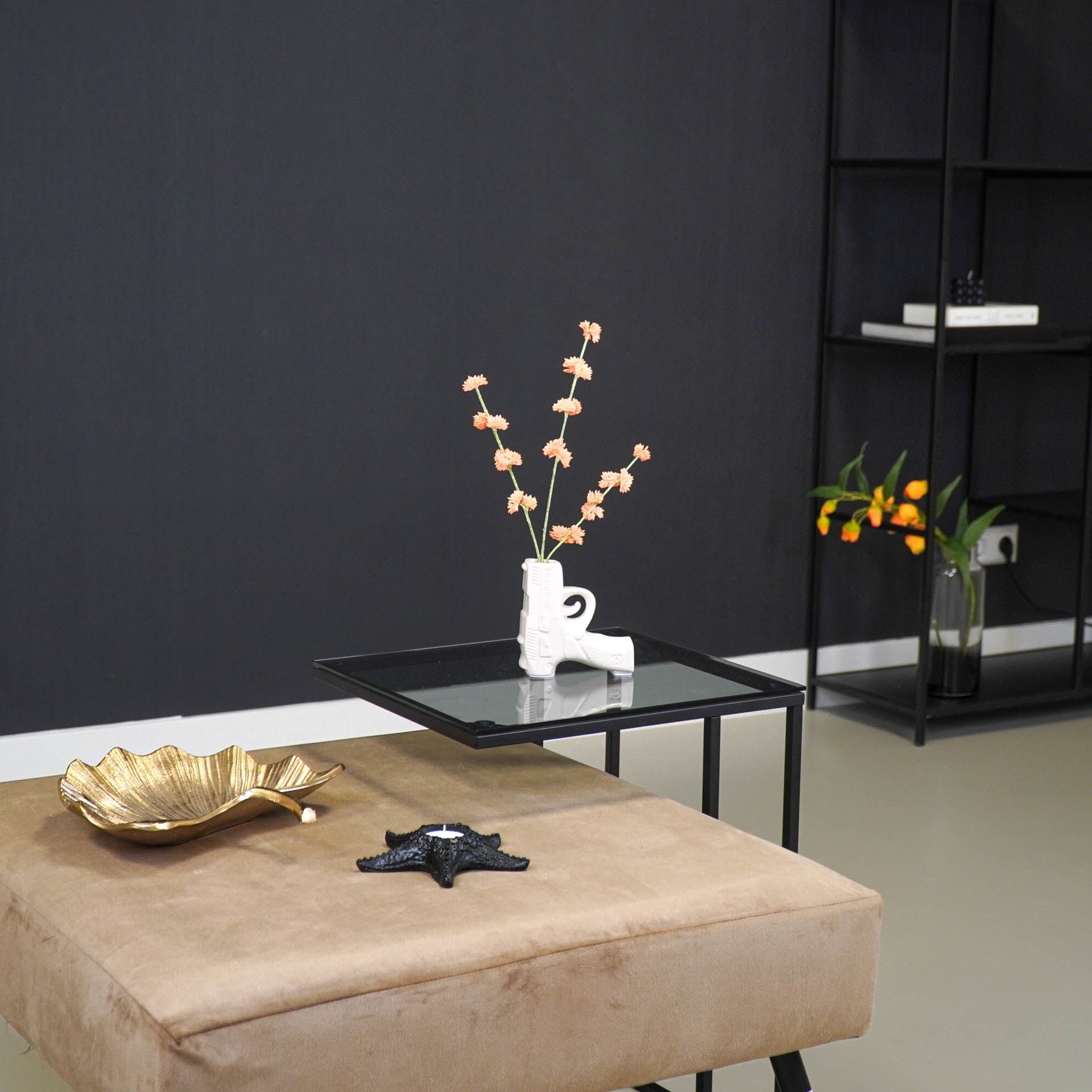 Püstol - Valge - 12x5x12cm