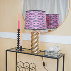 Twisted Candy laualamp - Kuldne - 12x12x28cm