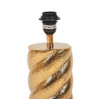 Twisted Candy laualamp - Kuldne - 12x12x28cm