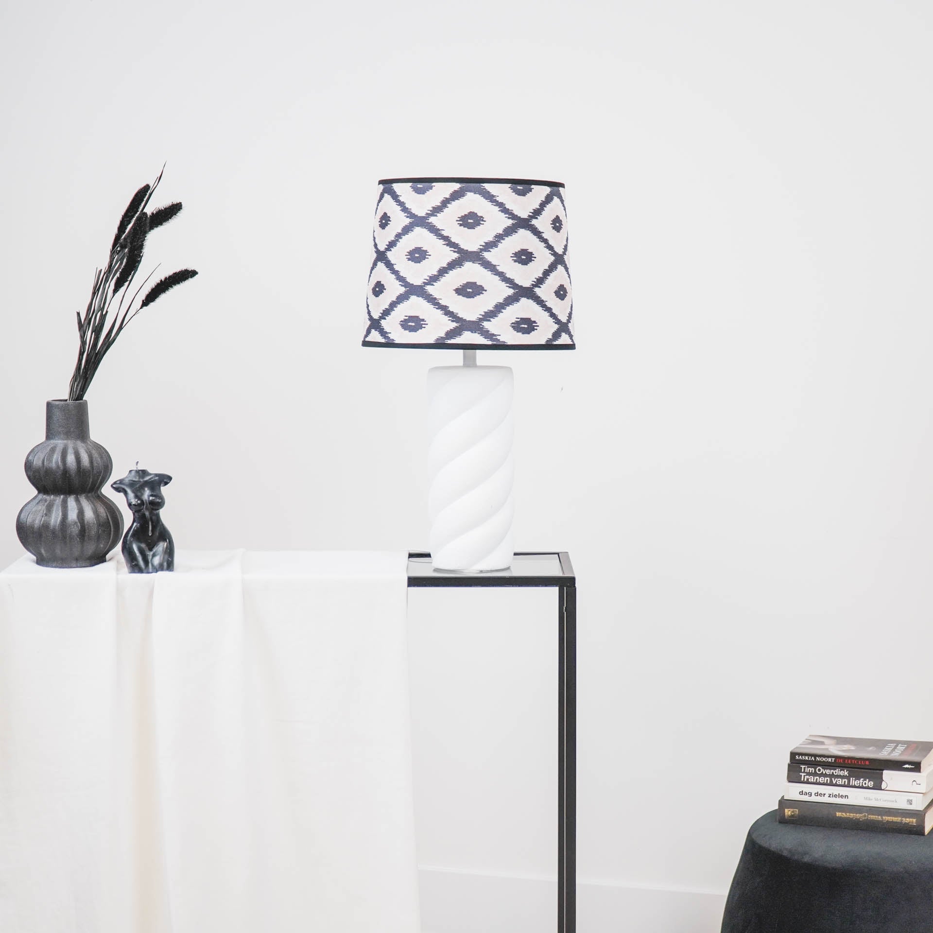 Twisted Candy laualamp - 12x12x28cm