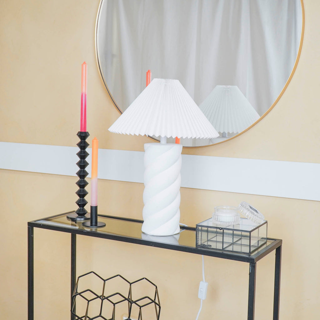 Twisted Candy laualamp - 12x12x28cm