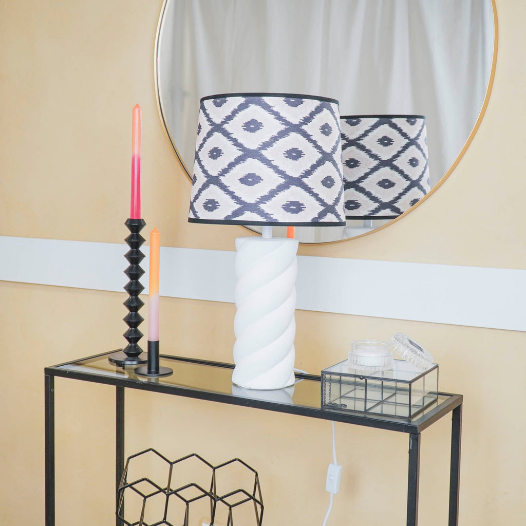 Twisted Candy laualamp - 12x12x28cm