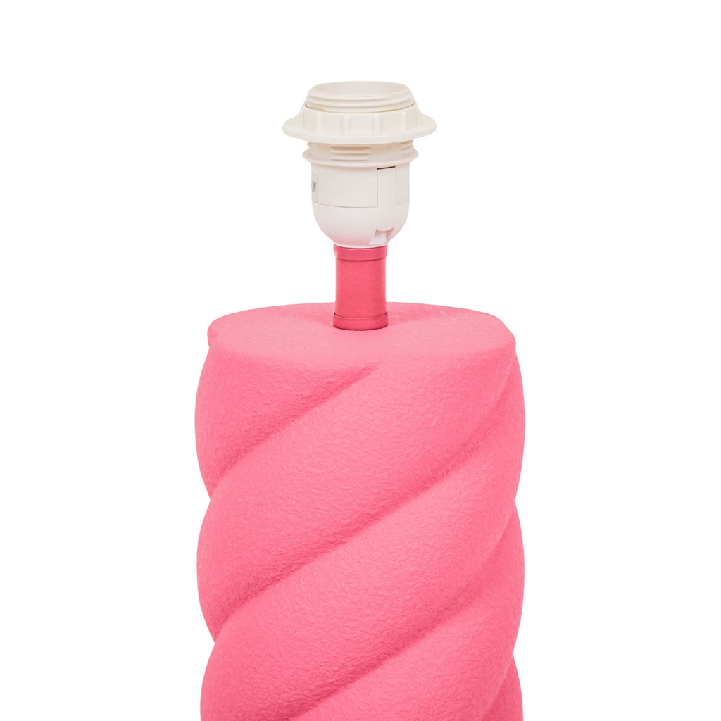 Laualamp - neoonroosa - 12x12x28cm