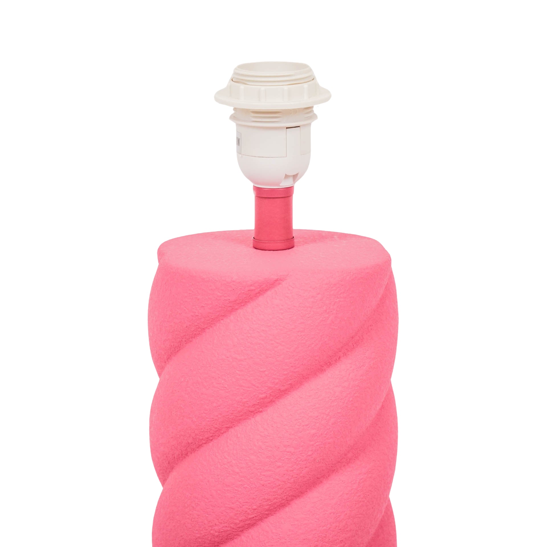 Laualamp - neoonroosa - 12x12x28cm