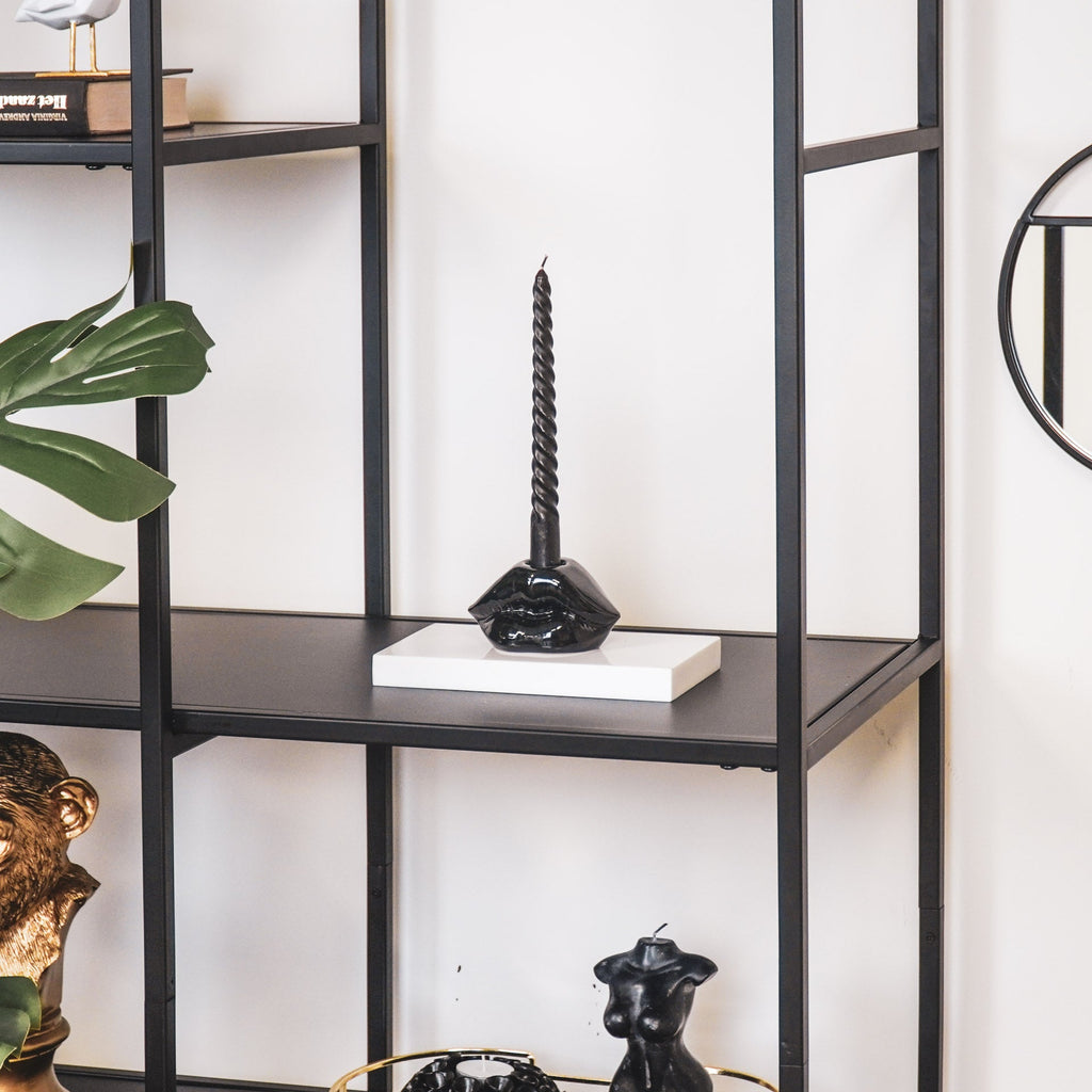 Huuled - Must - 10,5x6,5x5,5cm