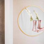 Disko - Roosakuldne - 12,5x12,5x30cm