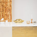 Disko huuled - Kuldsed - 29x10x13,5cm