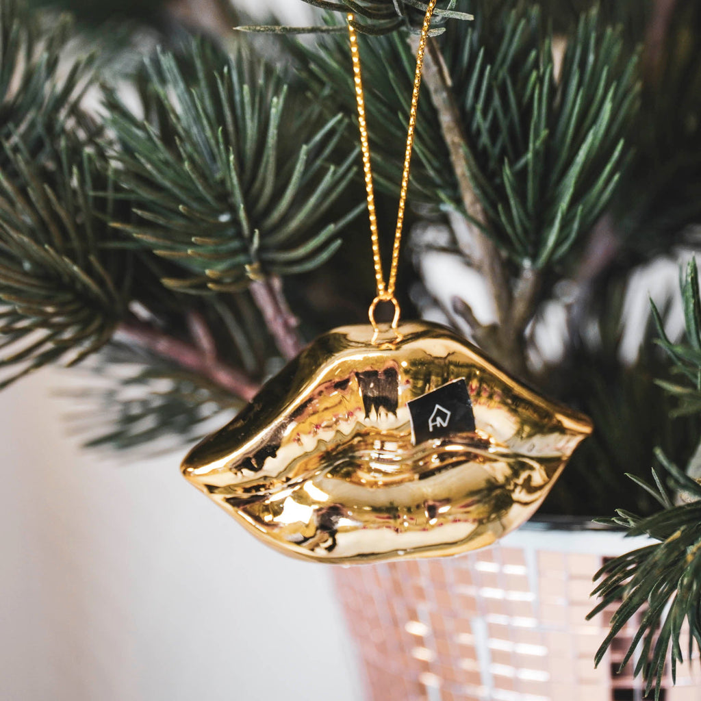 Huuled - Kuldne - 6,5x2x4cm