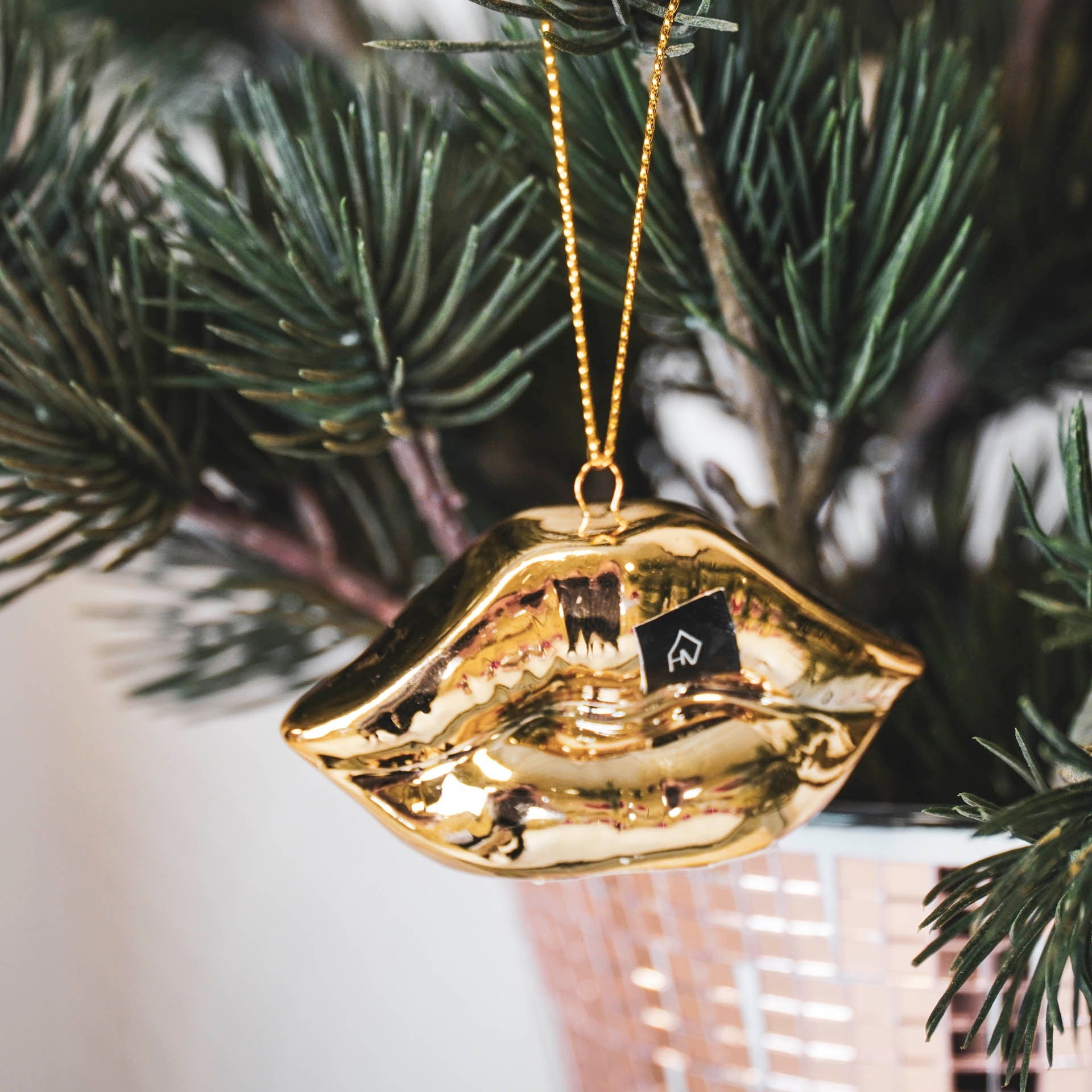 Huuled - Kuldne - 6,5x2x4cm