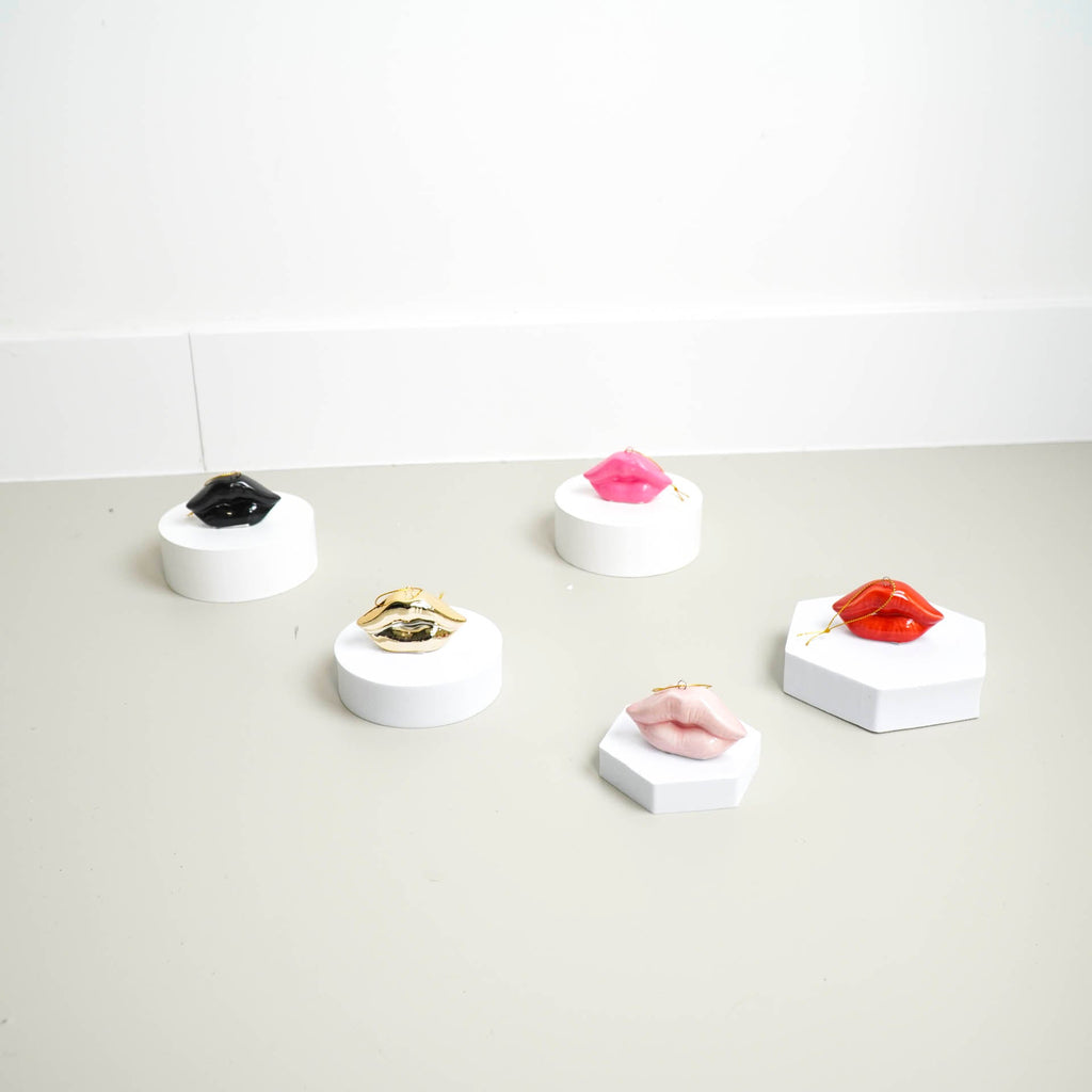 Huuled - Kuldne - 6,5x2x4cm