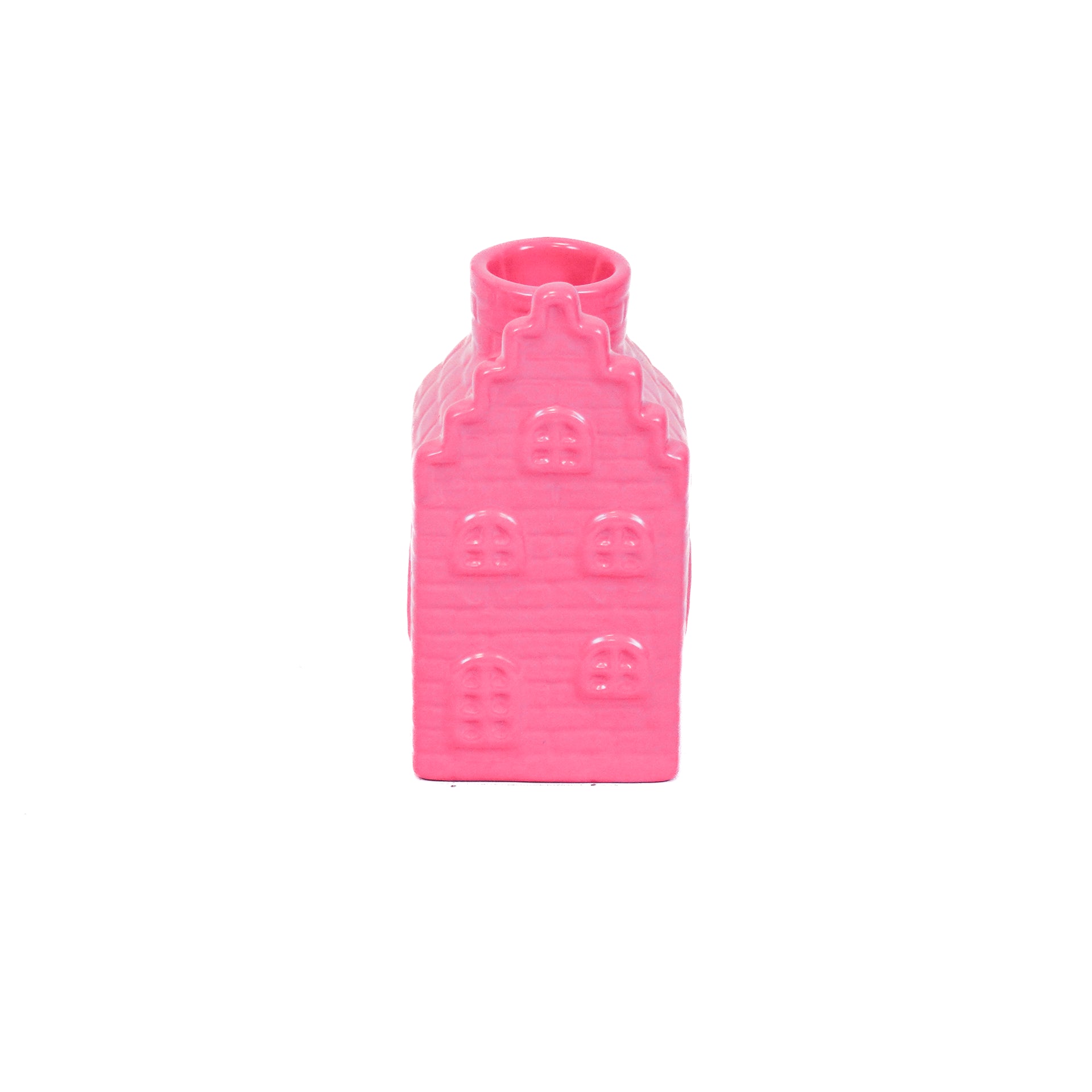 Maja - Neoonroosa - 6x6x11cm