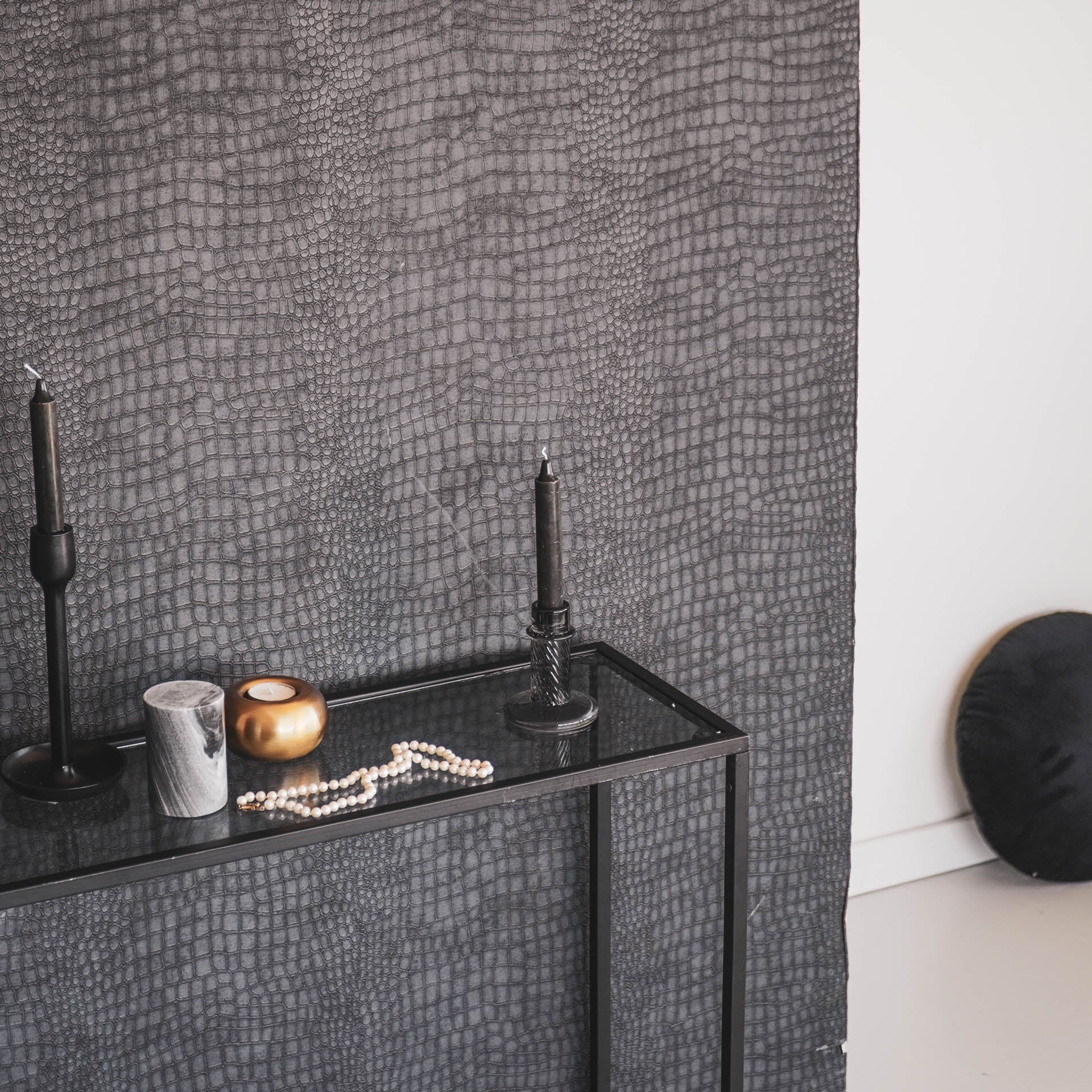 Küünlajalg - Suitsune - 8x10cm