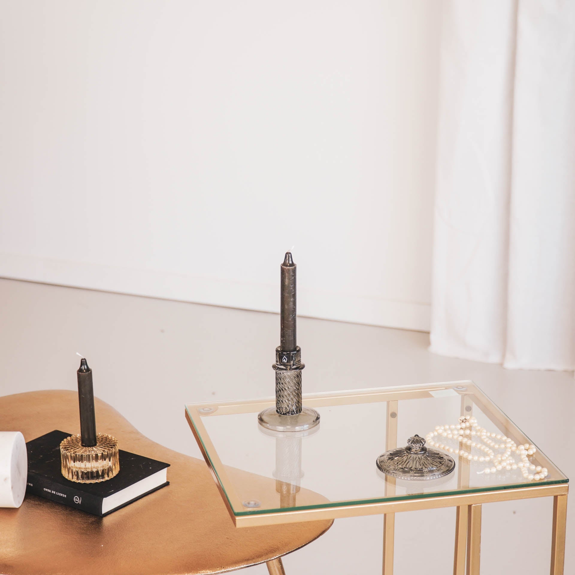 Küünlajalg - Suitsune - 8x10cm