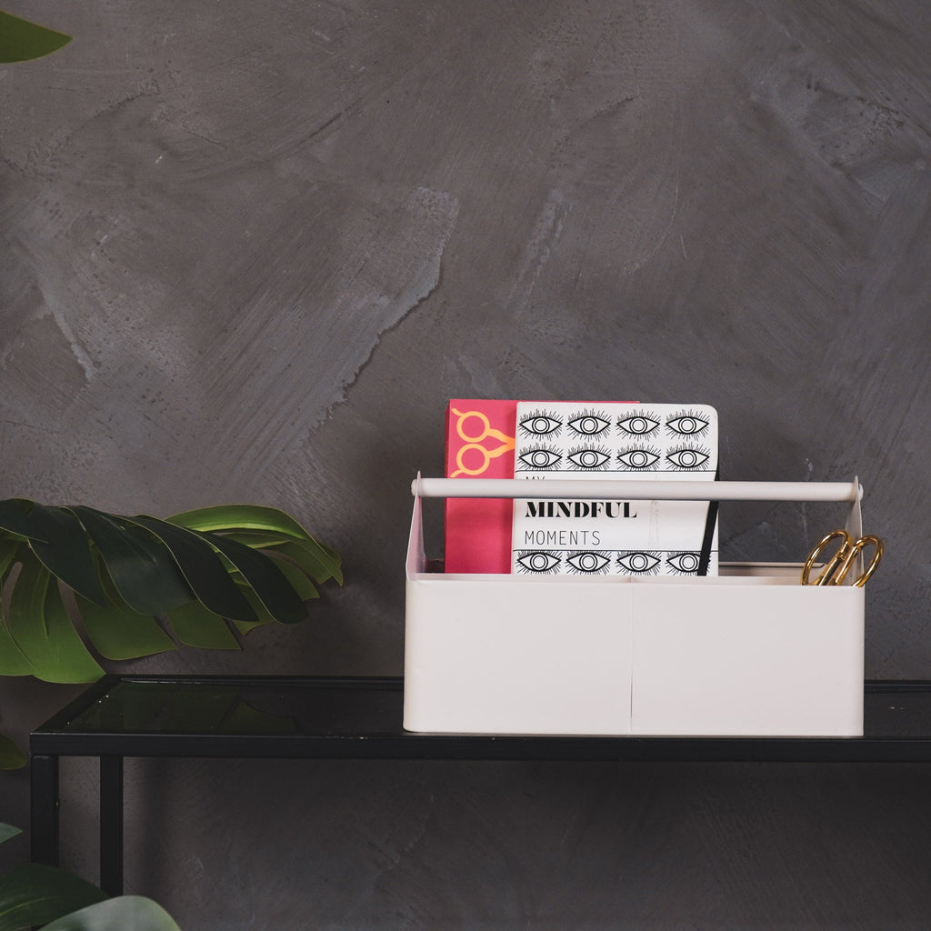 Storage Box - valge - 30x17x17cm