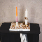 Küünlajalg - Beež - 8x8x6,5cm