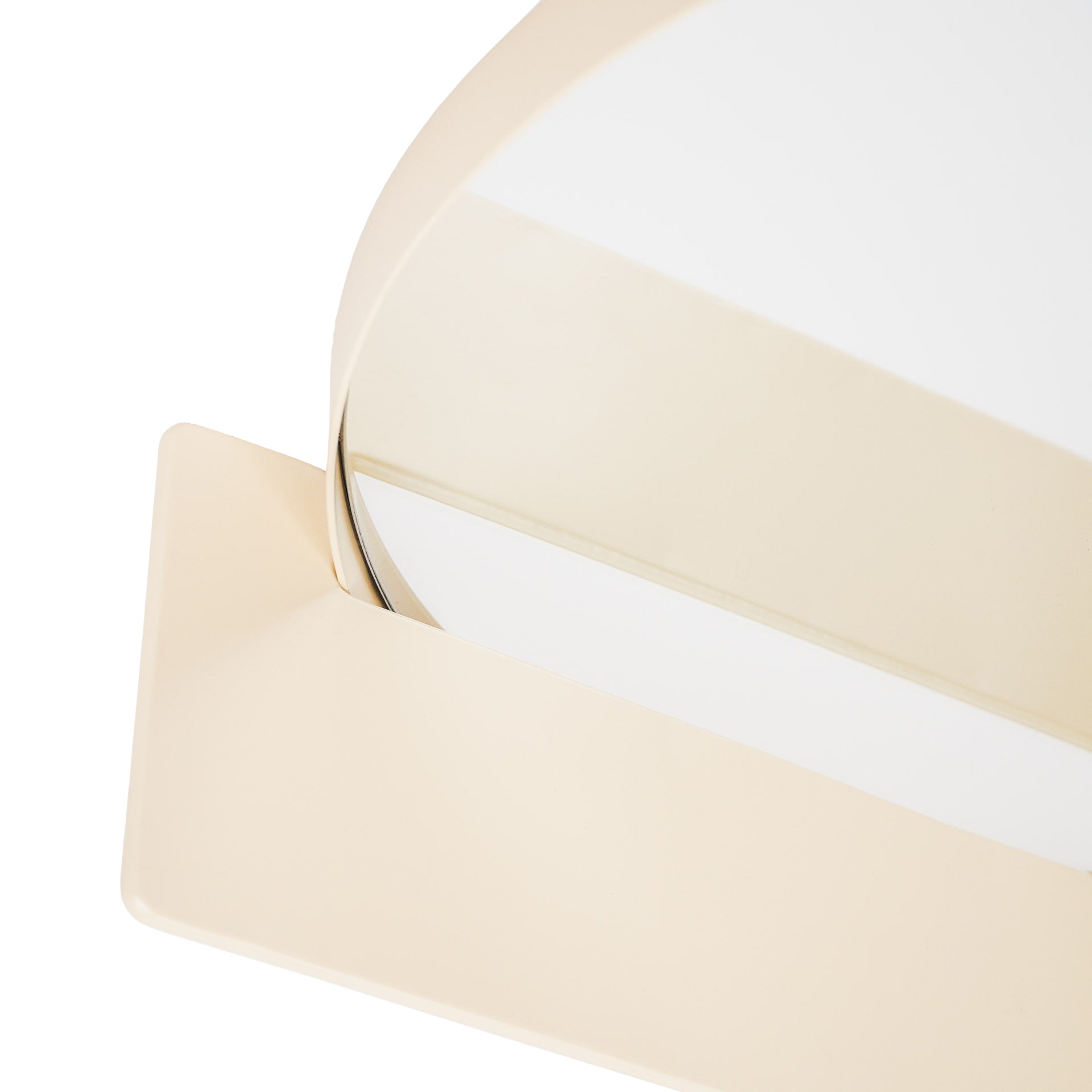 Peegel-riiul - Liivatooni - Ø40cm