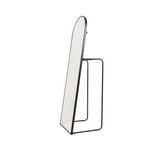 Peegel-riidepuu - must - 45x43x150cm