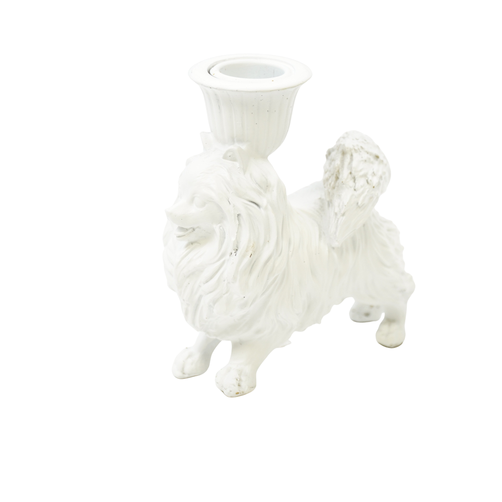 Pomeranian - Valge - 11,7x5,5x12cm