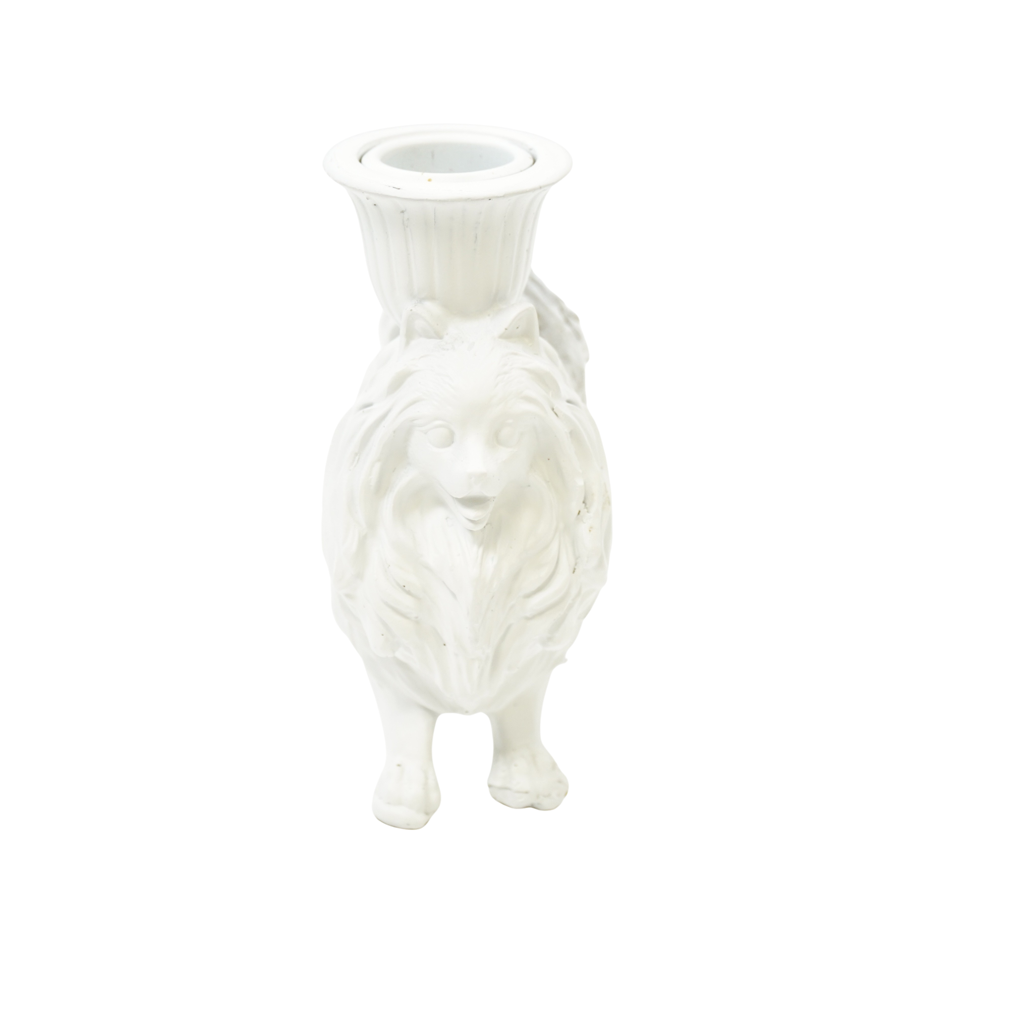 Pomeranian - Valge - 11,7x5,5x12cm