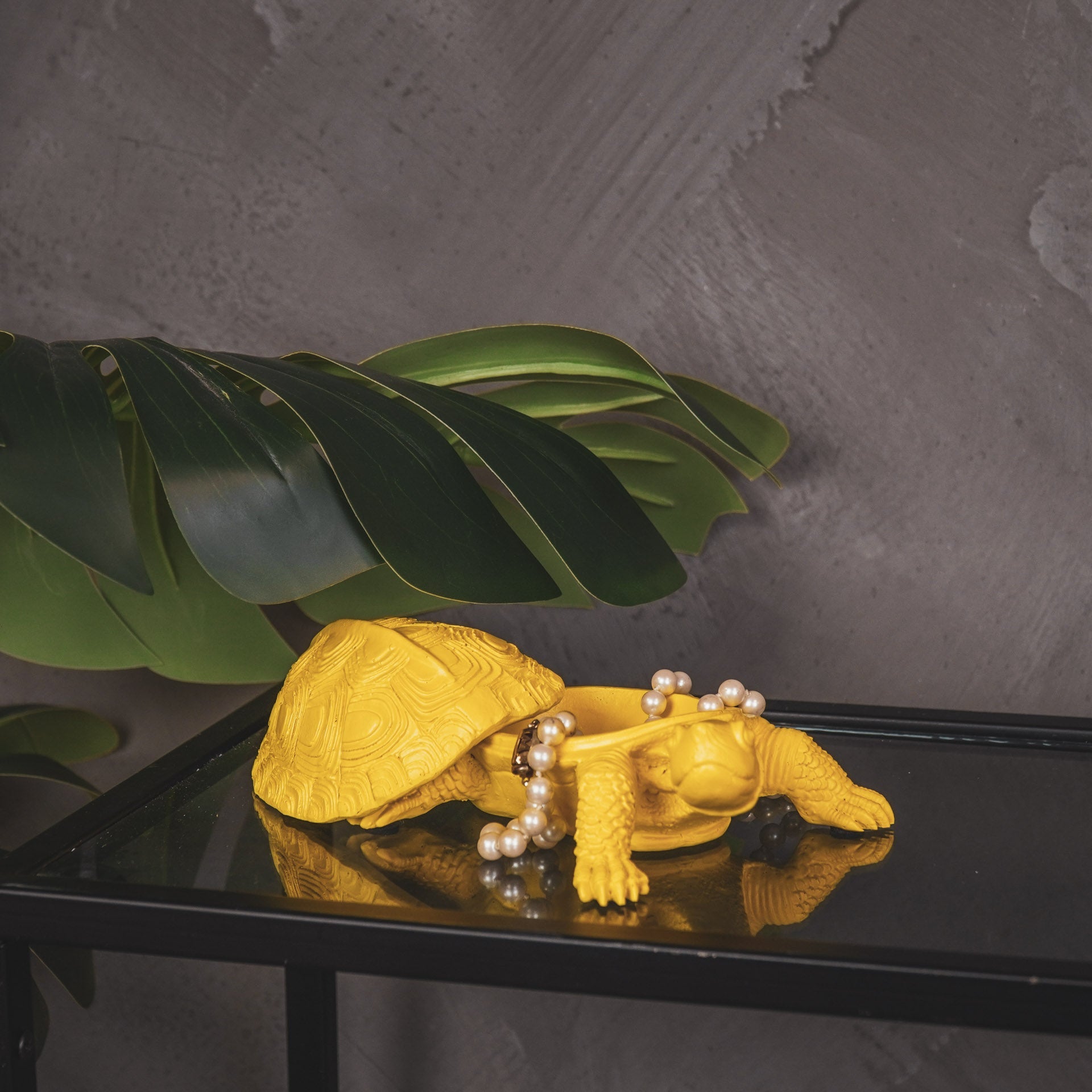 Kilpkonnakarp - Kollane - 15,5x13,5x7,5cm