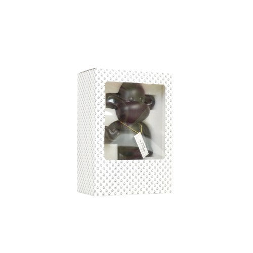 Hang Loose Monkey Figurine 'The Legend' - Black - 20,5x13,5x35cm