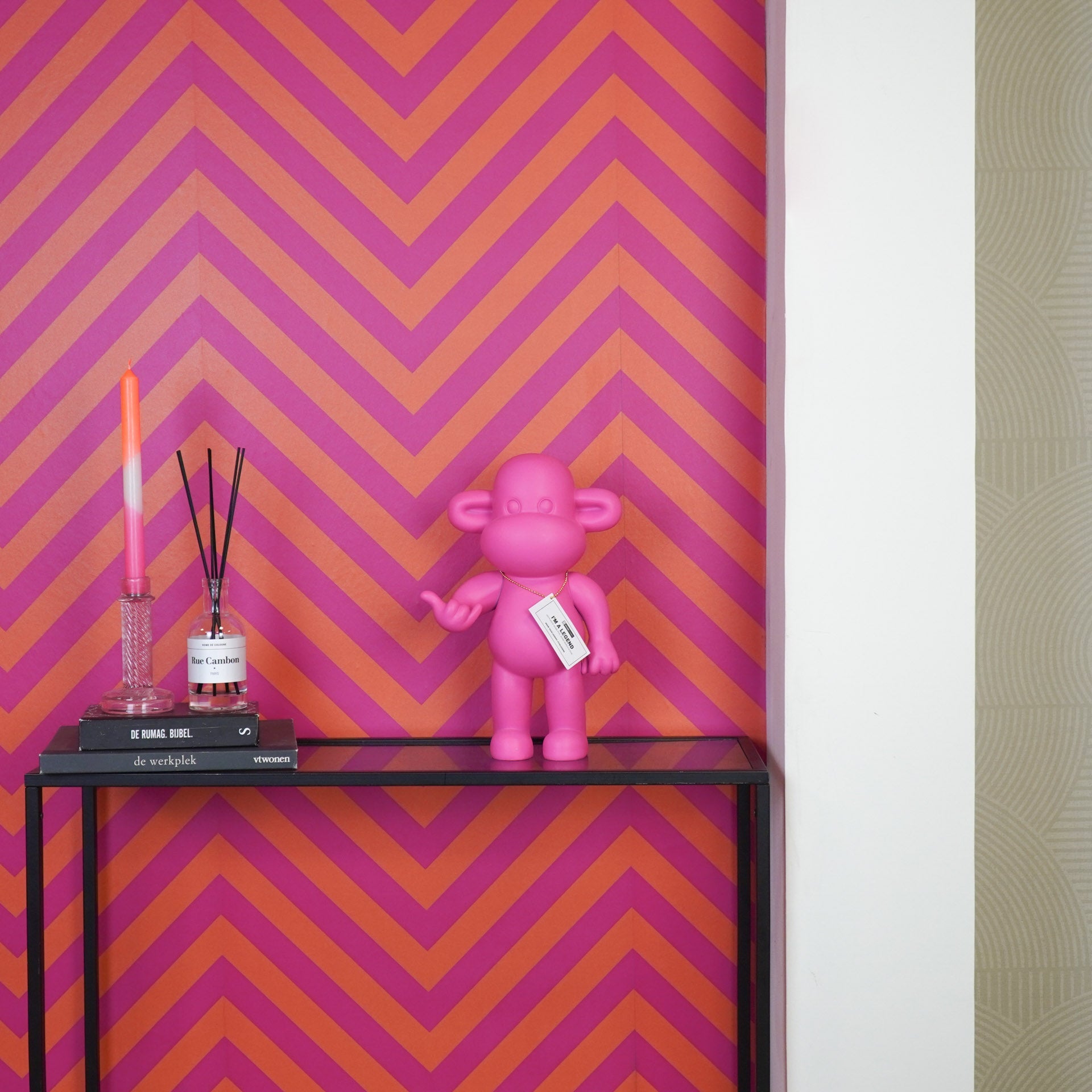 Hang Loose ahvikuju 'The Legend'- Roosa - 20,5x13,5x35cm