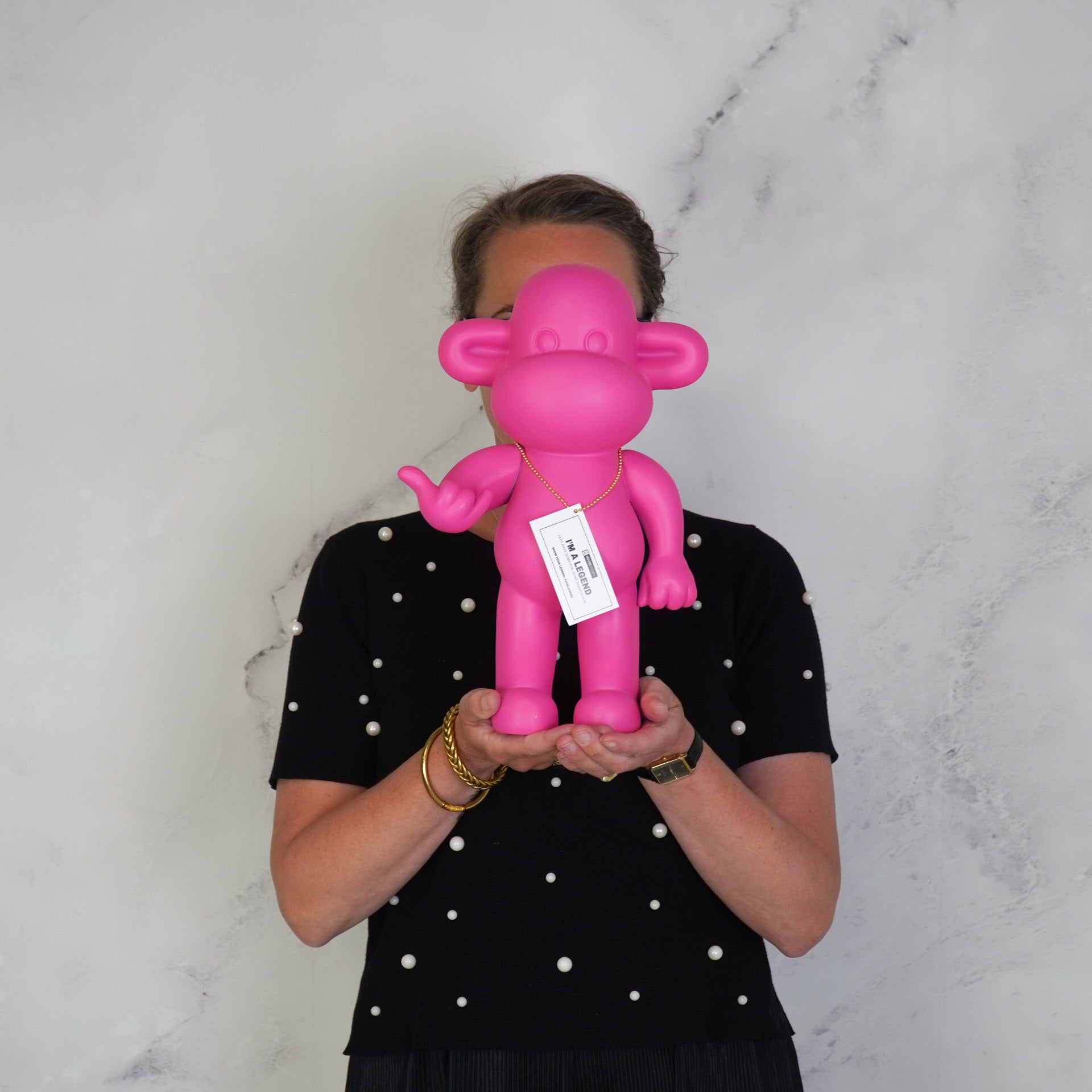 Hang Loose ahvikuju 'The Legend'- Roosa - 20,5x13,5x35cm