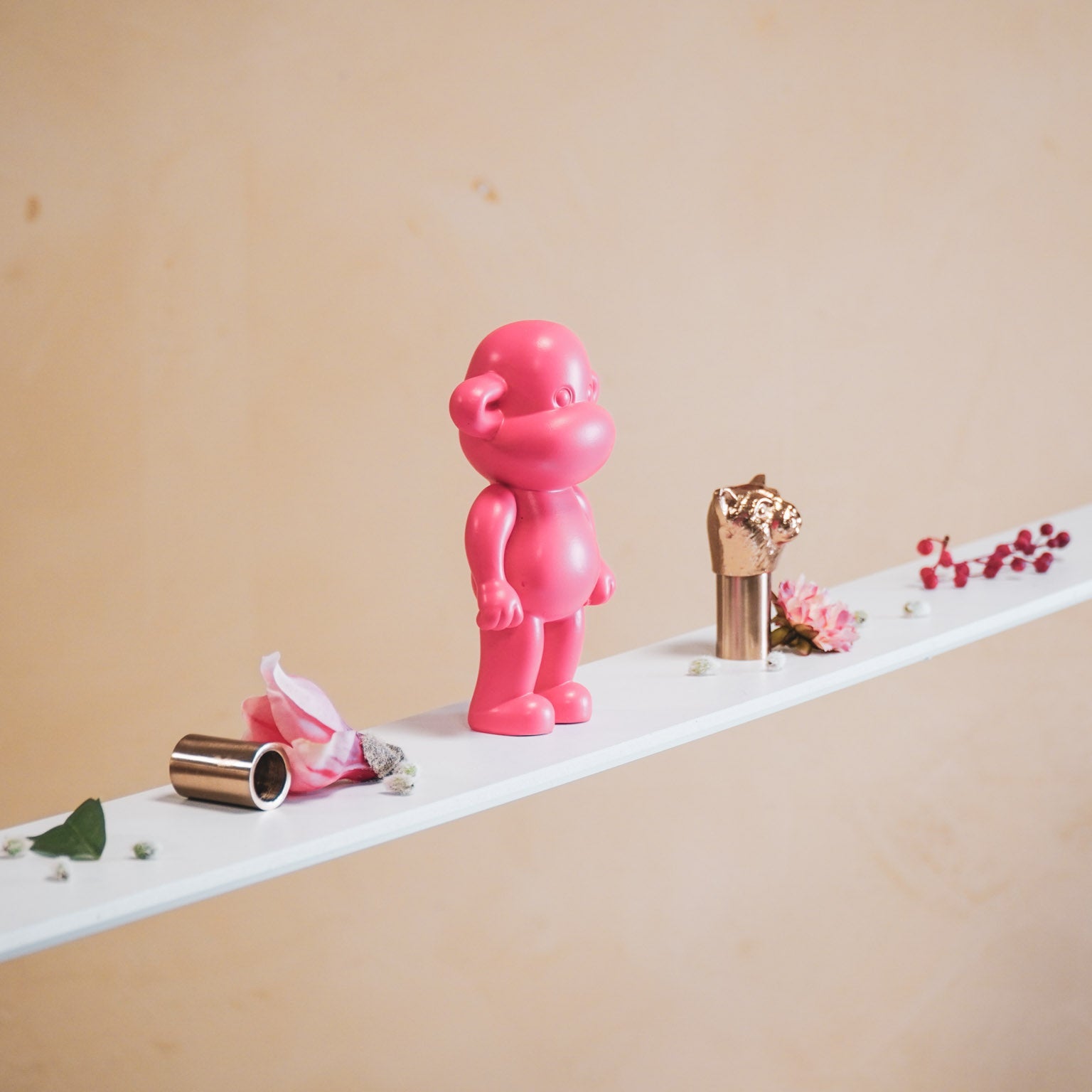 Ahvikuju "Legend" - Roosa - 11x7x19cm