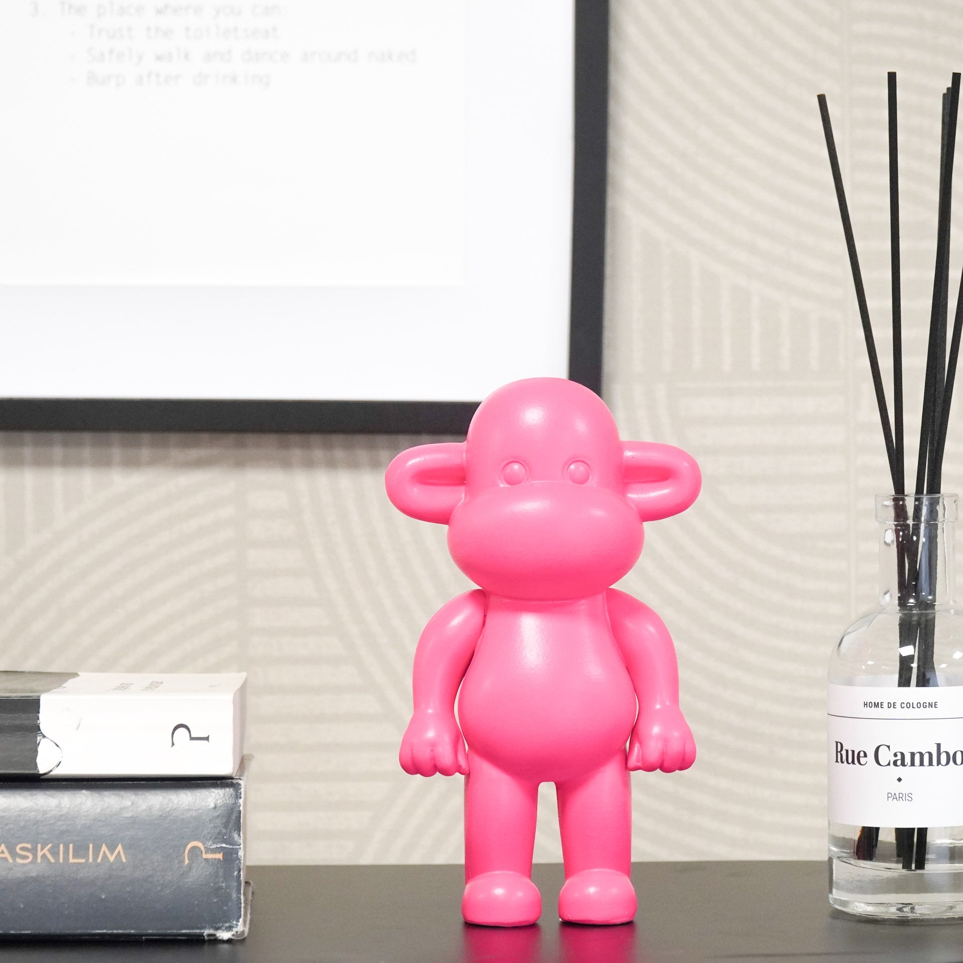 Ahvikuju "Legend" - Roosa - 11x7x19cm