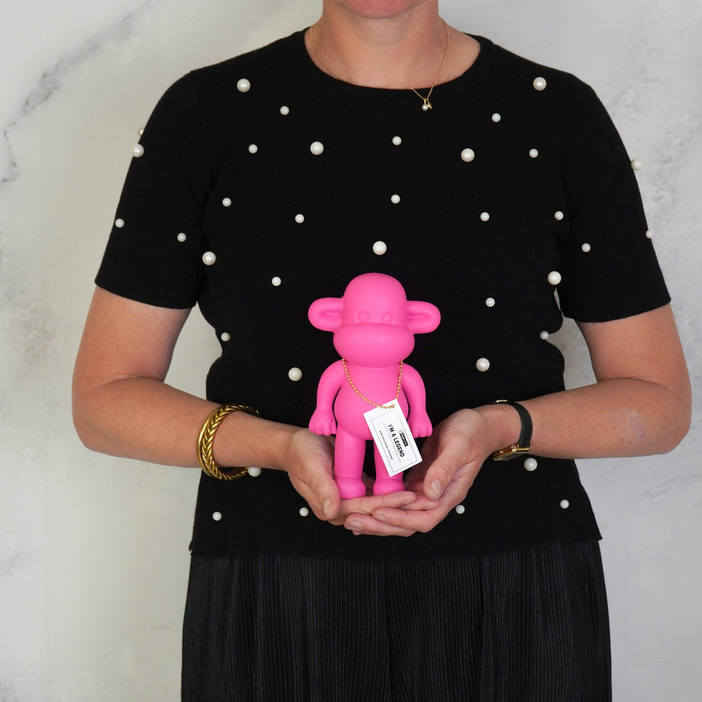 Ahvikuju "Legend" - Roosa - 11x7x19cm