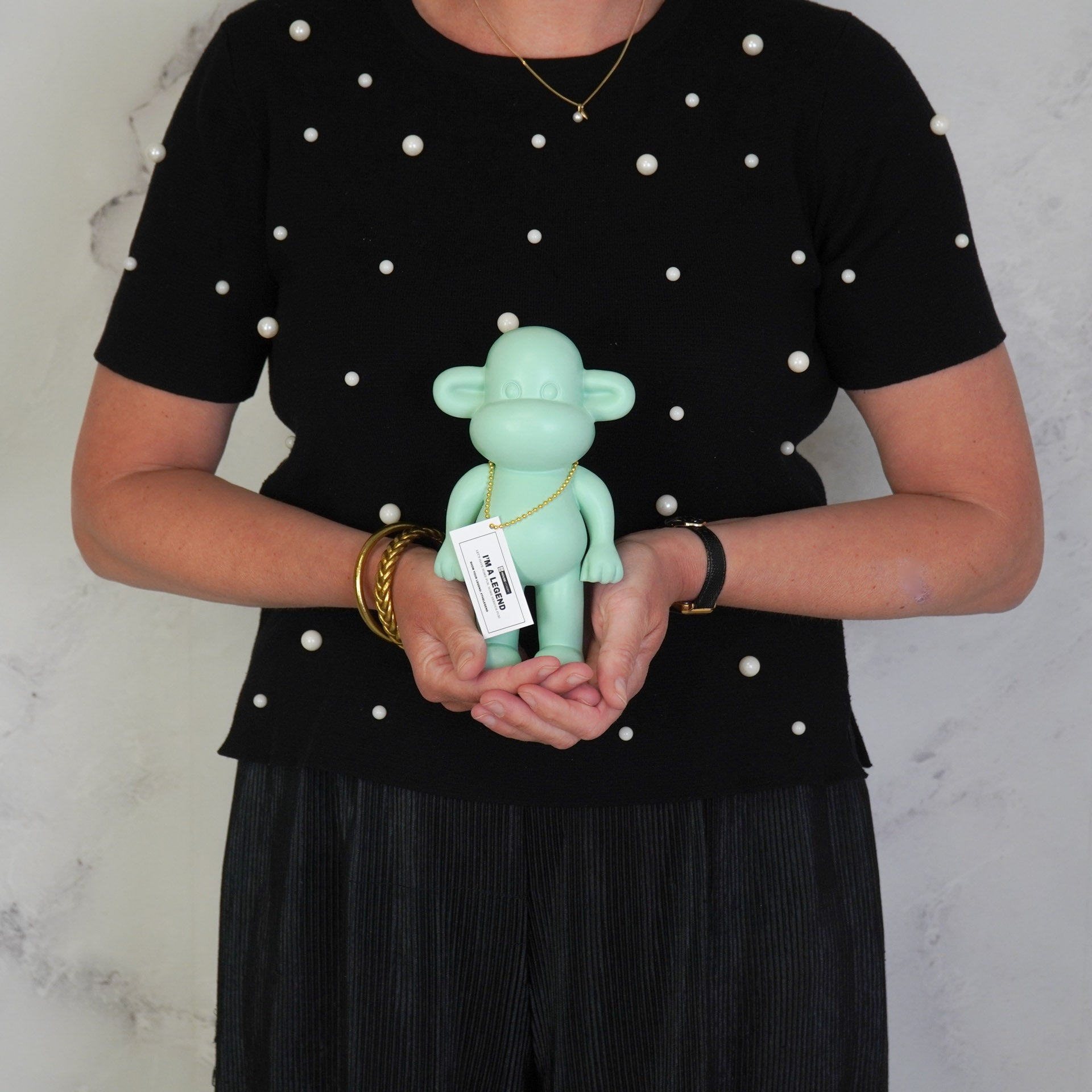 Ahvikuju "The Legend" - Mintgreen - 11x7x19cm