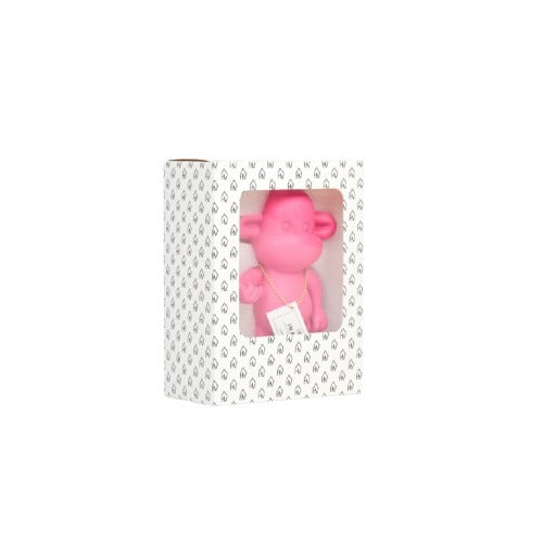 Hang Loose Monkey Figurine 'The Legend'  - Pink - 11x7x19cm