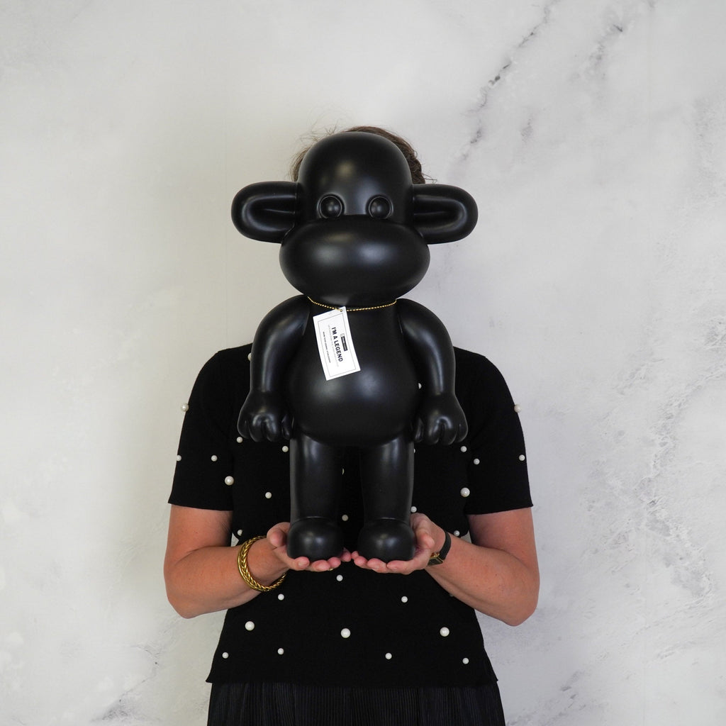 Ahvikuju "Legend" - Must - 33x21x50cm