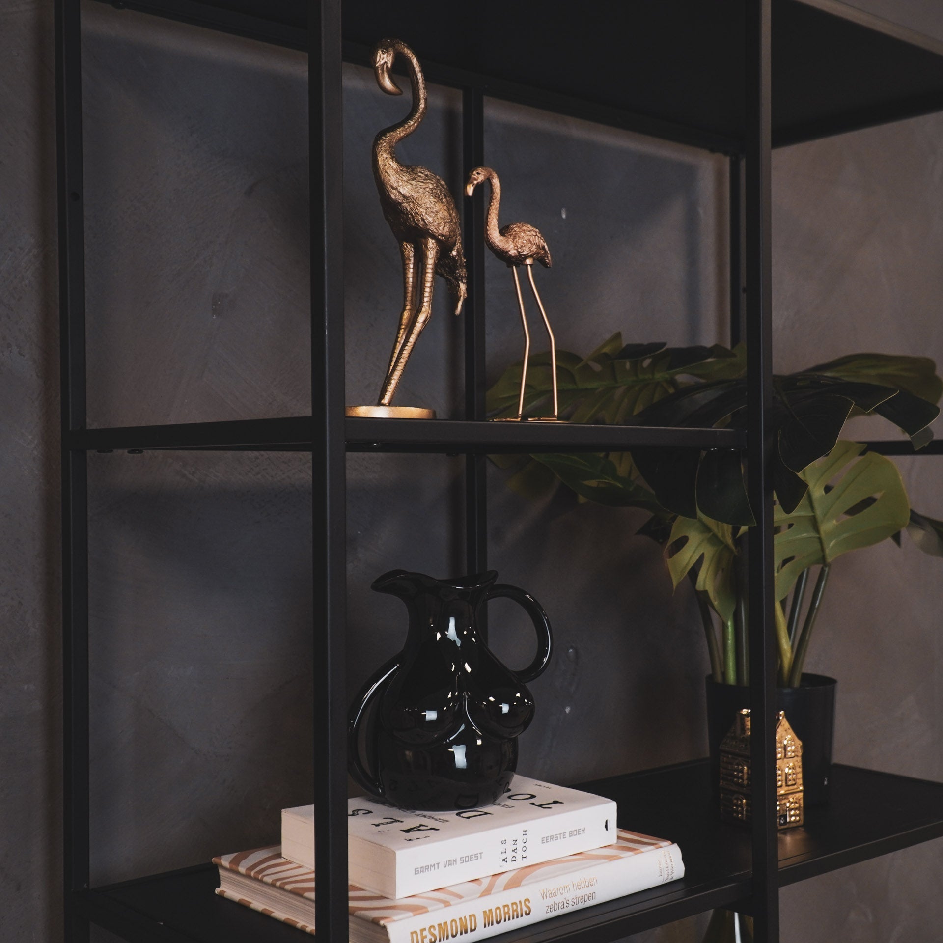 Rinnakann - Must - 6,5x11x18cm