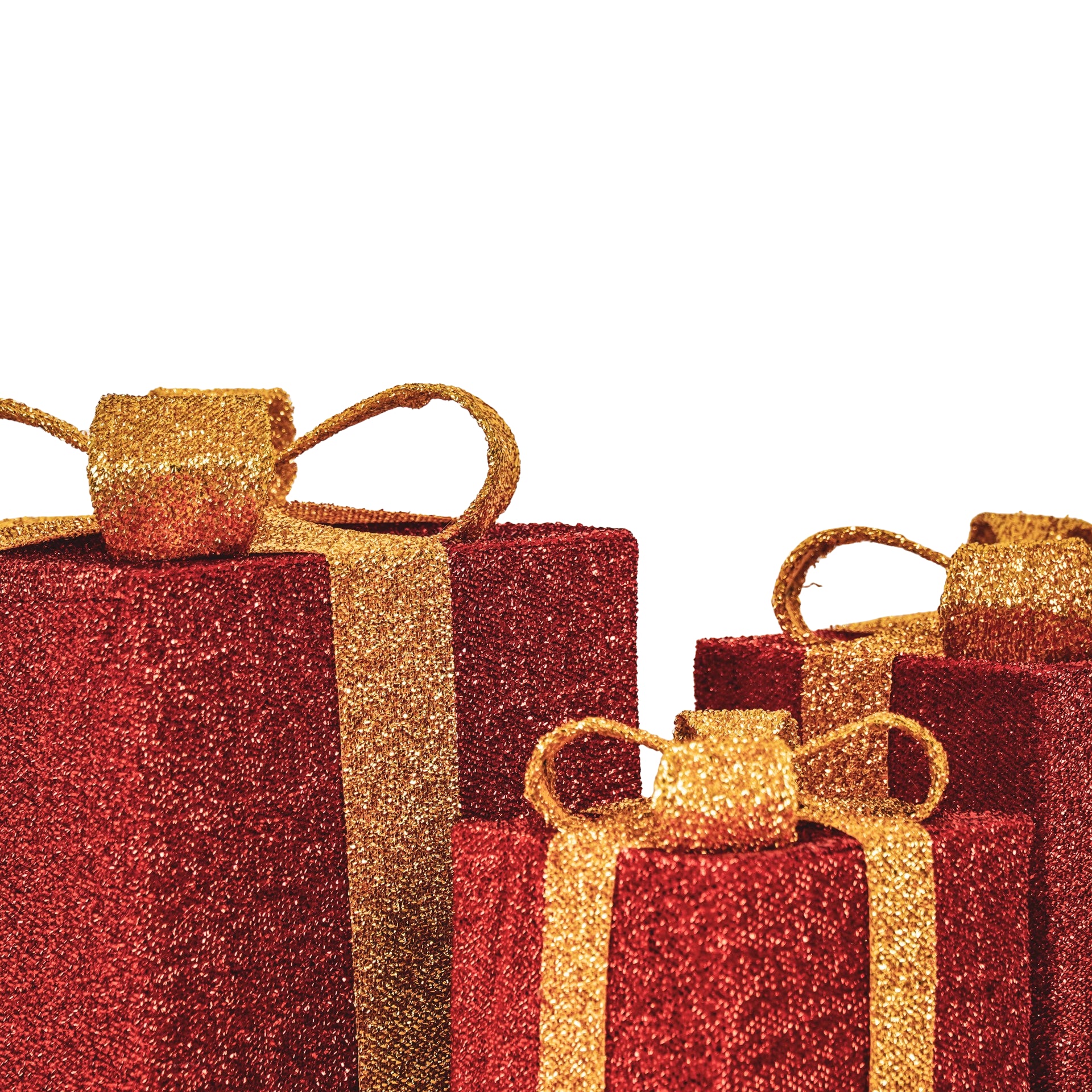 Jõulutulede LED-lampide kinkekomplekt (3 tk) - 15cm/20cm/25cm