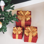 Jõulutulede LED-lampide kinkekomplekt (3 tk) - 15cm/20cm/25cm