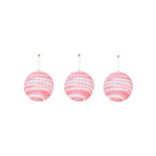 Xmas Balls- Neoonroosad - 8cm
