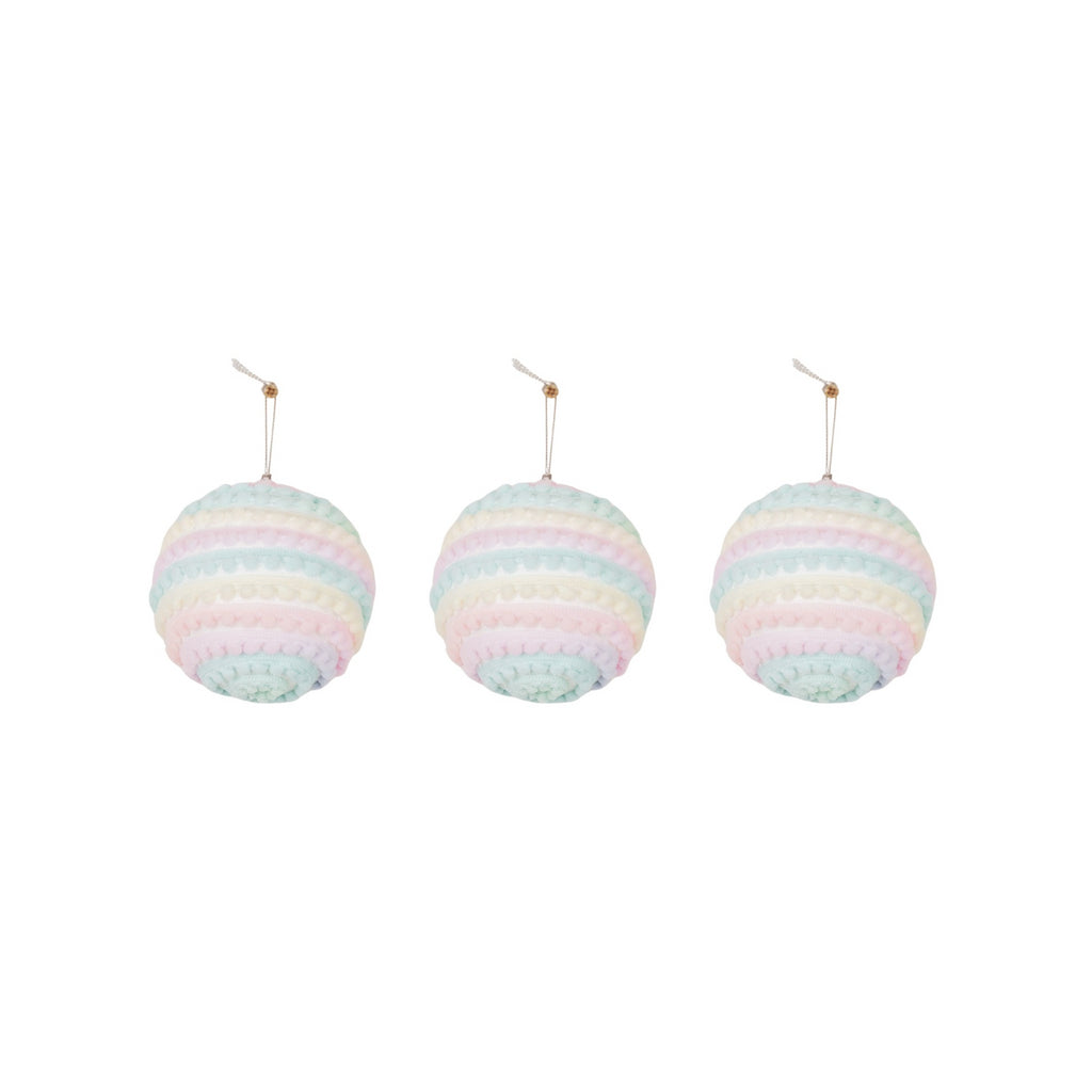 Xmas Balls- Unicorn Colours- 8cm