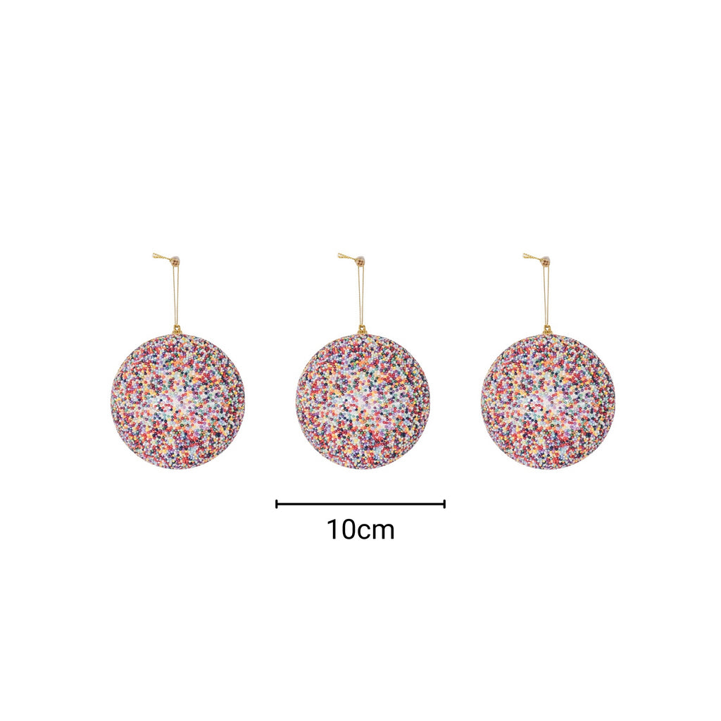 Xmas Balls- Disco Dip - S3 - 10cm