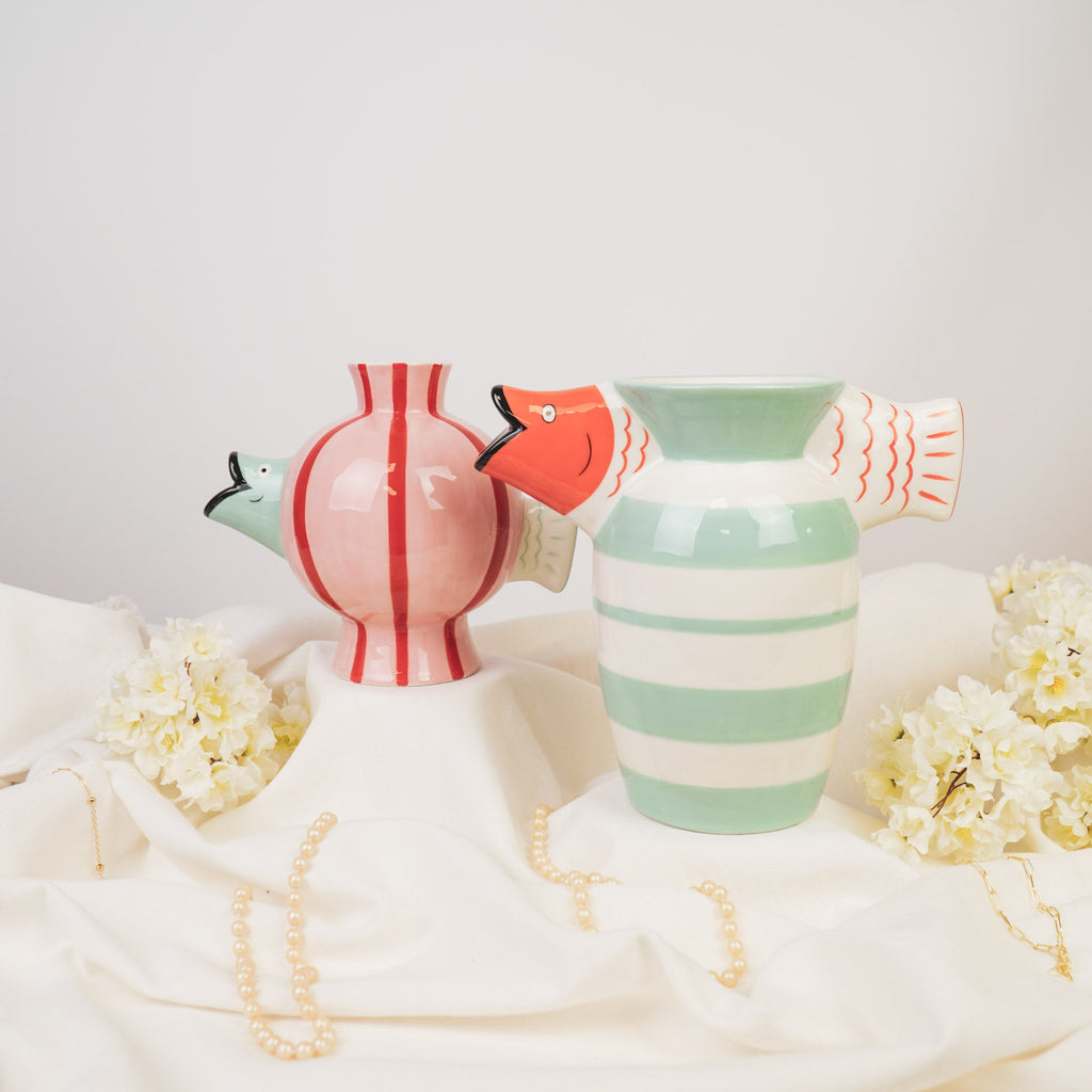 Kala - Piparmünt/Valge/Oranž - 23x12.5x21cm