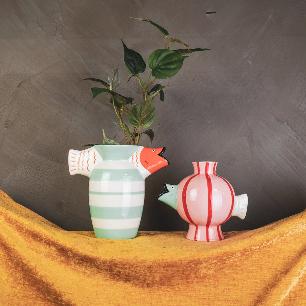 Kala - Piparmünt/Valge/Oranž - 23x12.5x21cm