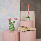 Swirl - piparmünt/roheline - 13x13x15.5cm