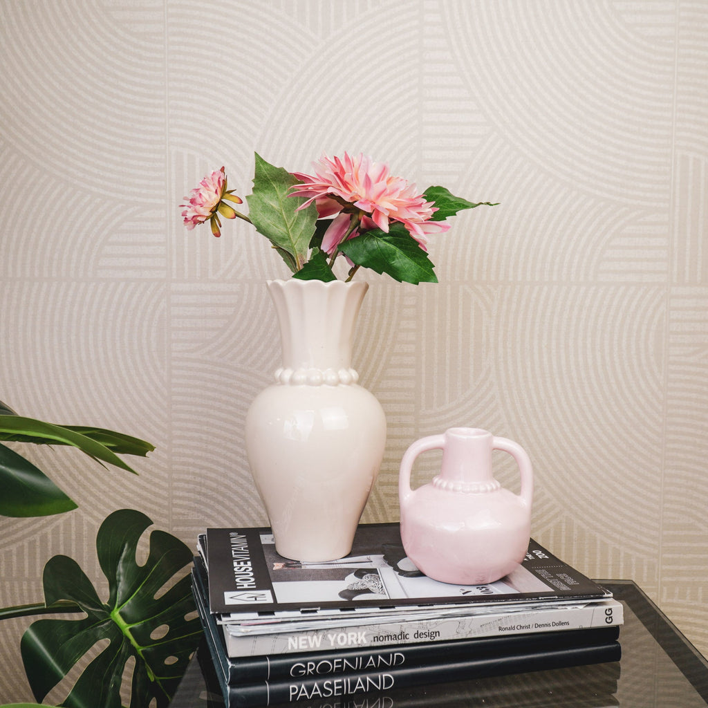 Pärlkael - Heleroosa - 11x10x12cm