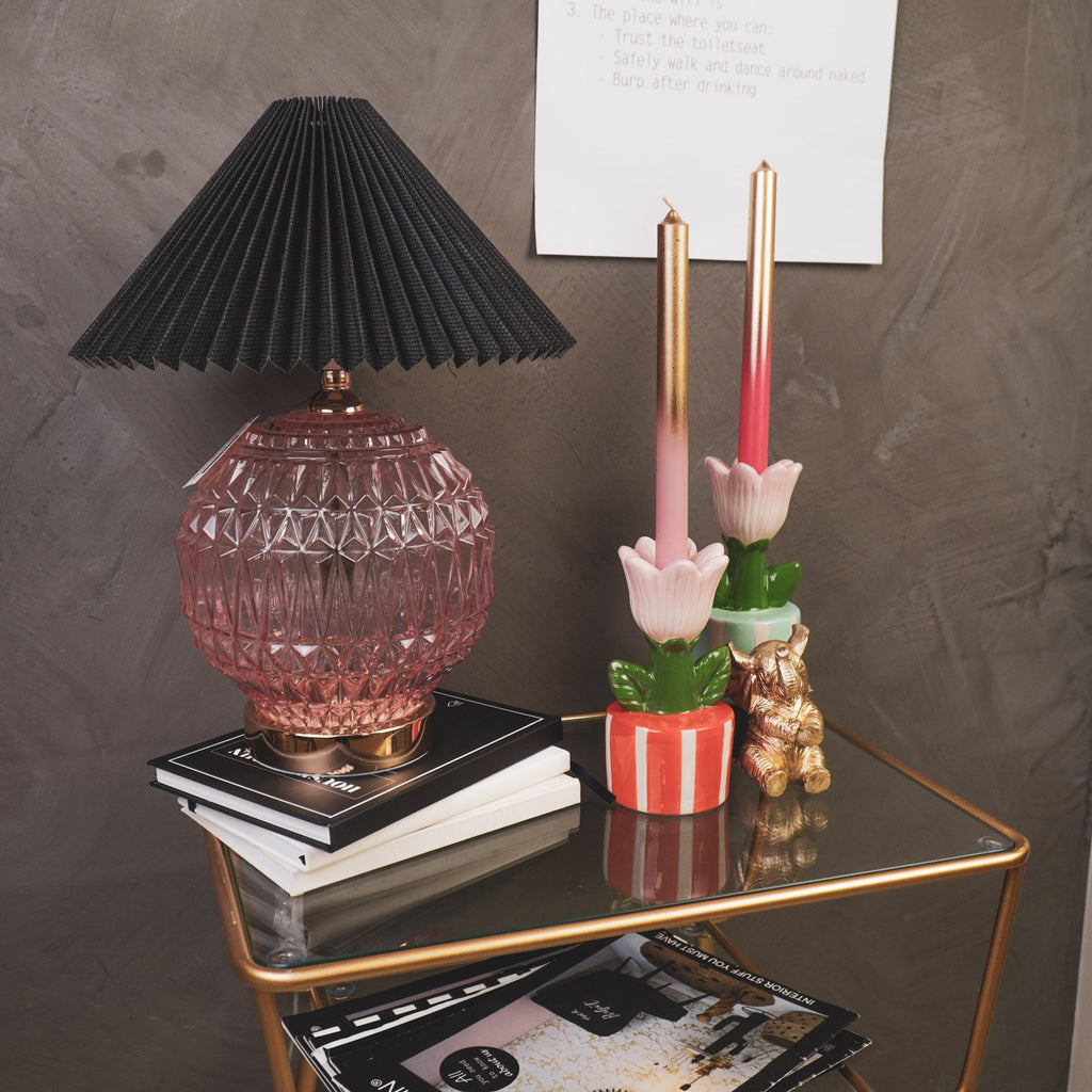 Tulp - Oranž/Roosa - 9x8,5x17,5cm