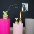 Tulp - Oranž/Roosa - 9x8,5x17,5cm