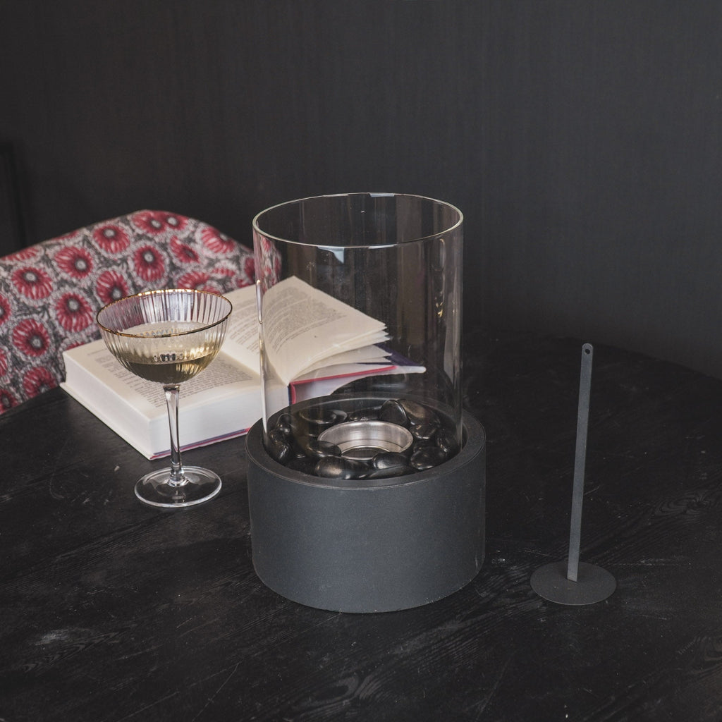 Lauakamin - must - 18x18x26,5cm