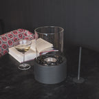 Lauakamin - must - 18x18x26,5cm