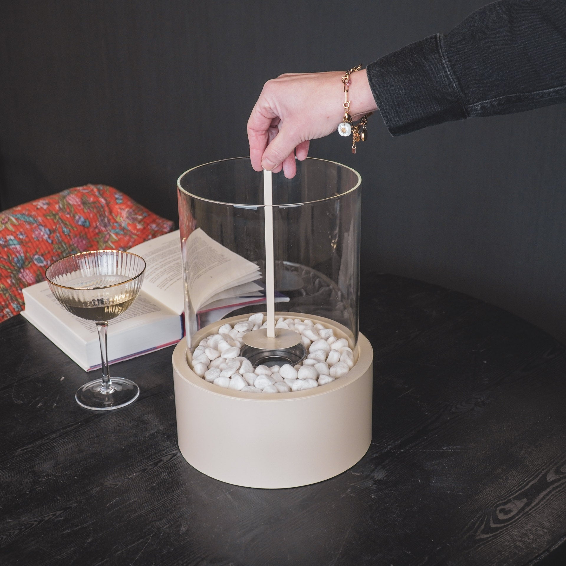 Lauakamin - liivakarva - 21x21x28cm